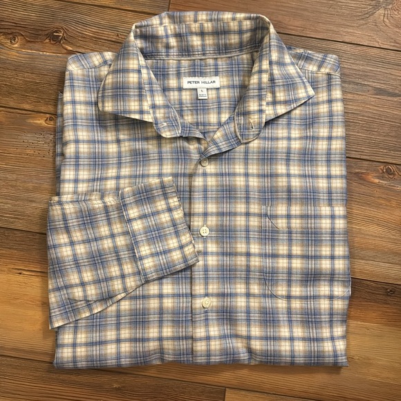 Peter Millar casual button down large - Picture 4 of 4